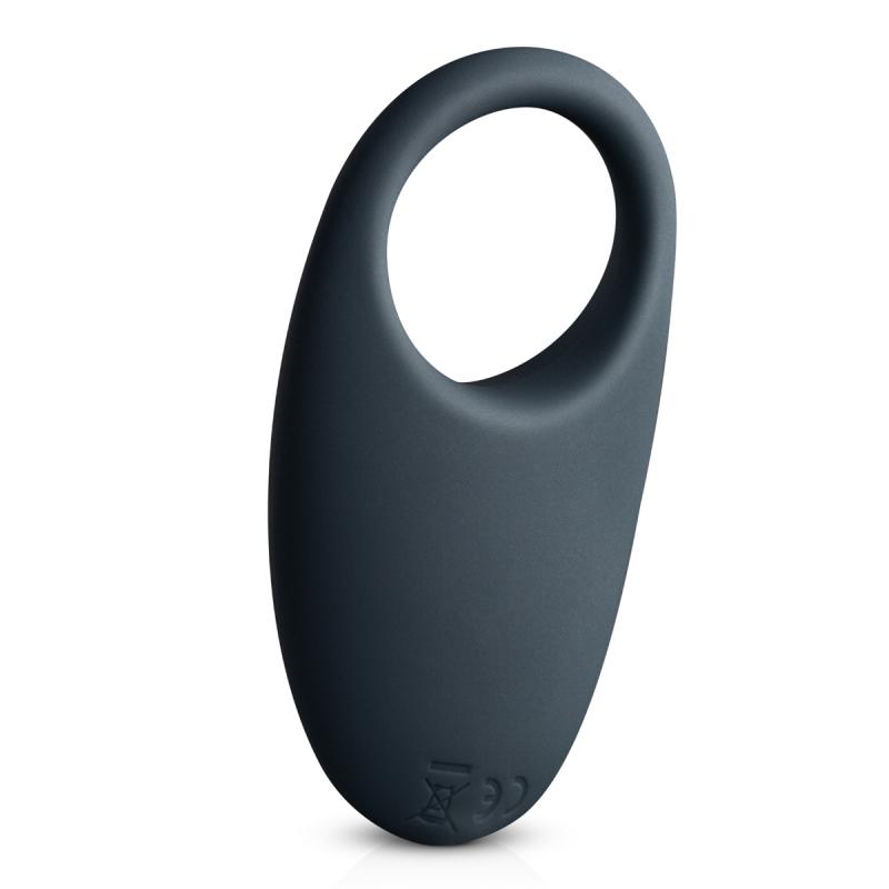 Enjoy a long-lasting erection and intense stimulation with t... Boners - Vibro Cock Ring - Black photo-5