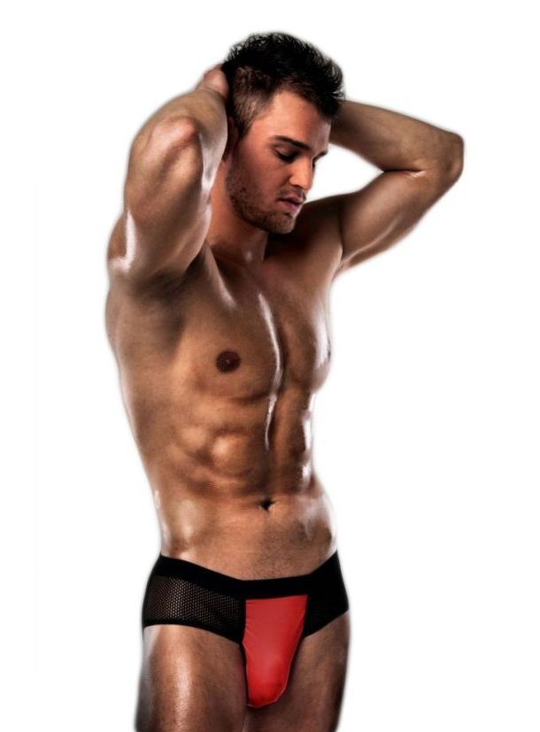 Passion - 男士丁字褲 007 - 紅色 - L/XL 照片