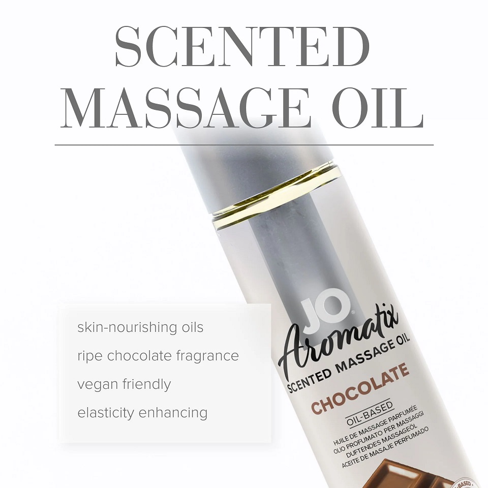 JO Aromatix Chocolate Massage Oil's unique blend of ingr... JO - Aromatix Chocolate Massage Oil - 120ml photo-3