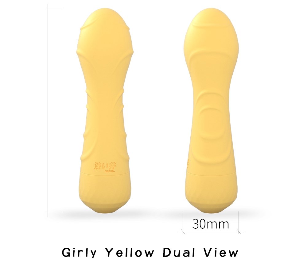 Super portable, enjoy it wherever you want
2-speed enjoyme... Drywell - Barbie Mini Vibrator - Yellow photo-10