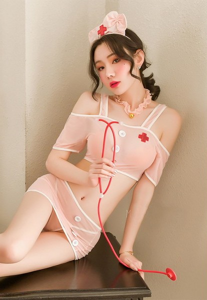 Costume Garden - GB-576 Love Sickness SOS M - Pink photo