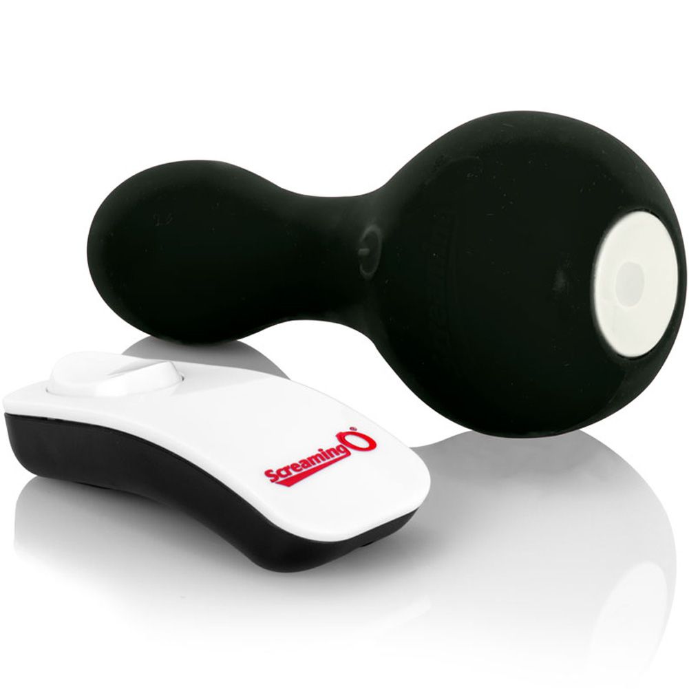 The Affordable Rechargeable Moove Remote is a remote-control... The Screaming O - Charged Moove Remote Control Vibe - Black photo-2