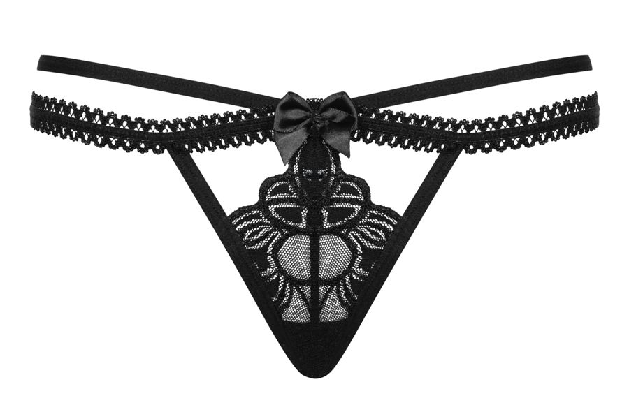 It’s such a tiny thing, but it can do amazing wonders! Once ... Obsessive - Wonderia Thong - Black - S/M photo-7