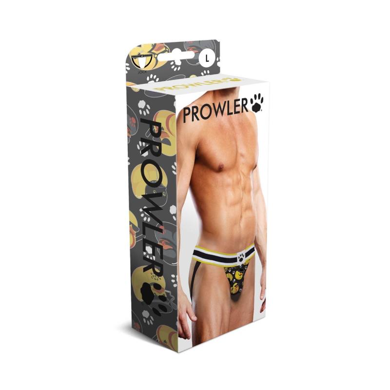 Get ready to embrace your playful side with the The Prowler ... Prowler - Duck Jock Brief - Black - XL photo-3