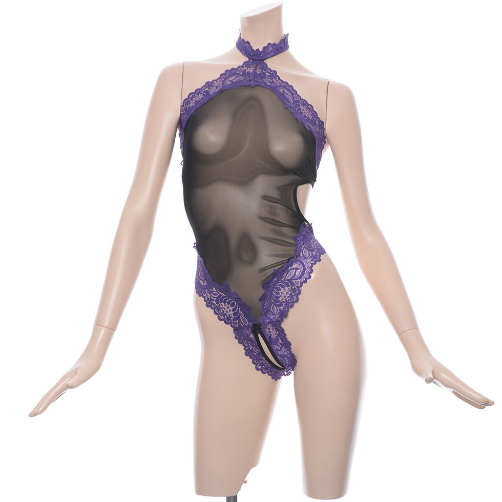 A bold American sleeve and a bold high-leg cut. Besides, see... Costume Garden - GB-247 Mesh Body Suit photo-3