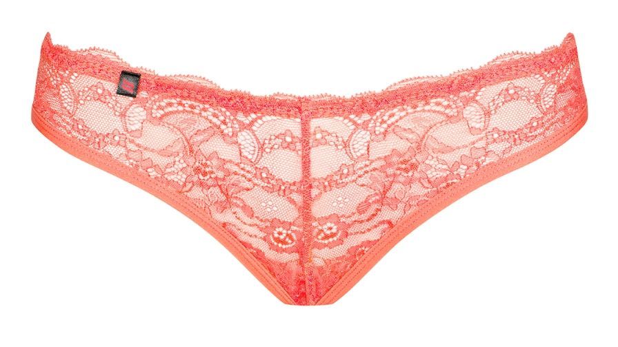Do you have an appetite for... a little bit of amazing pleas... Obsessive - Frivolla Panties - Coral - L/XL photo-7