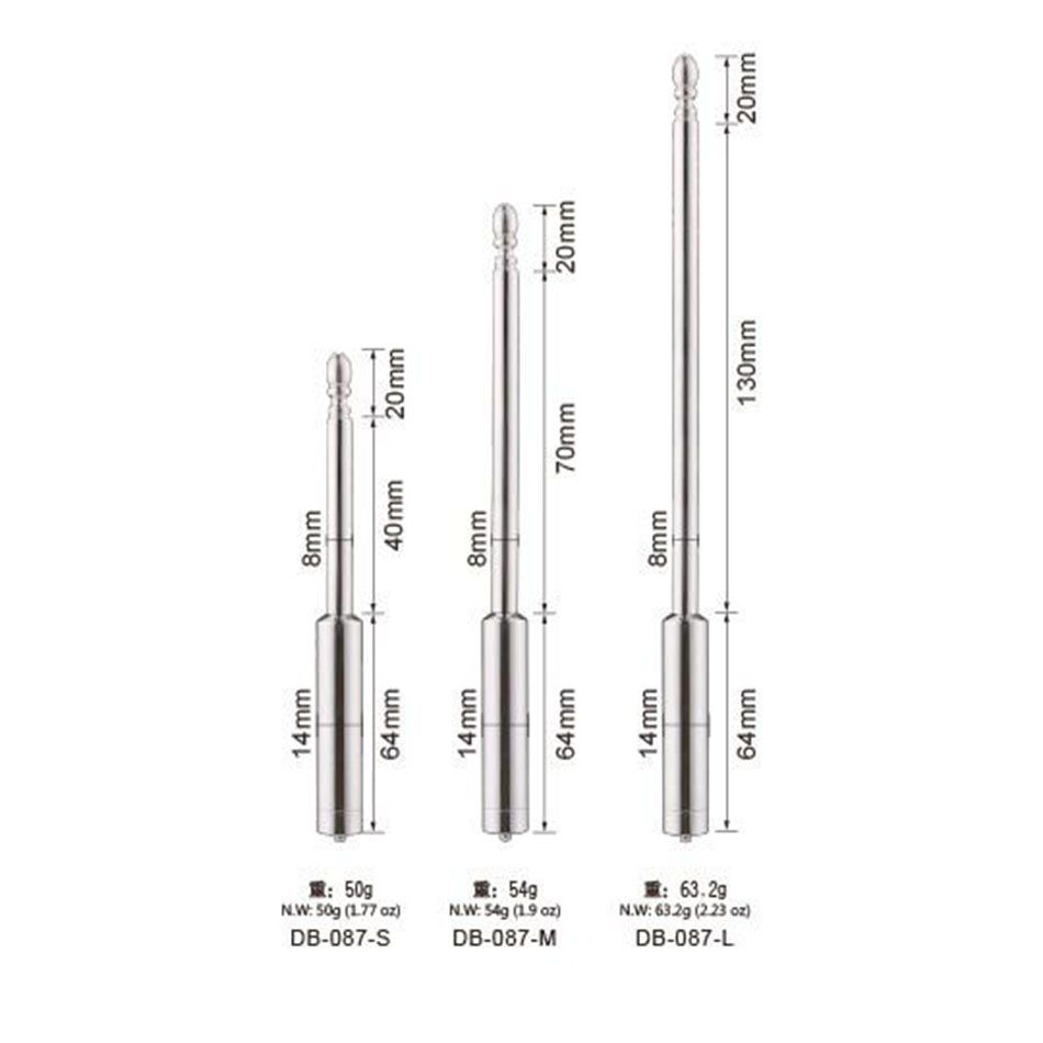 MT - Vibration Penis Plug 124mm photo-7