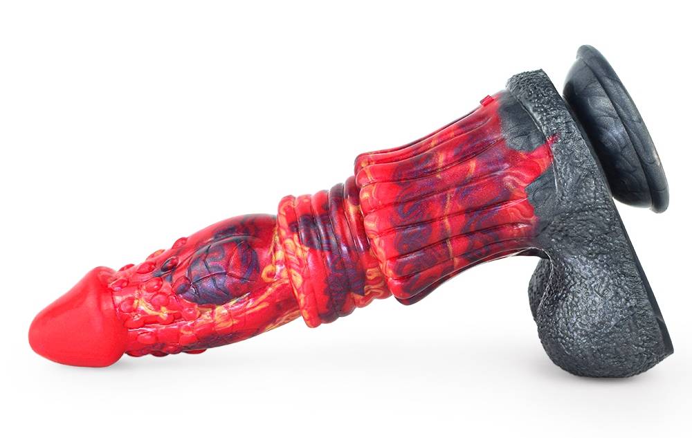 Unisex animal dildo with bright design
Material: silicone
I... FAAK - Fitz Dildo - Fire Dragon photo-10