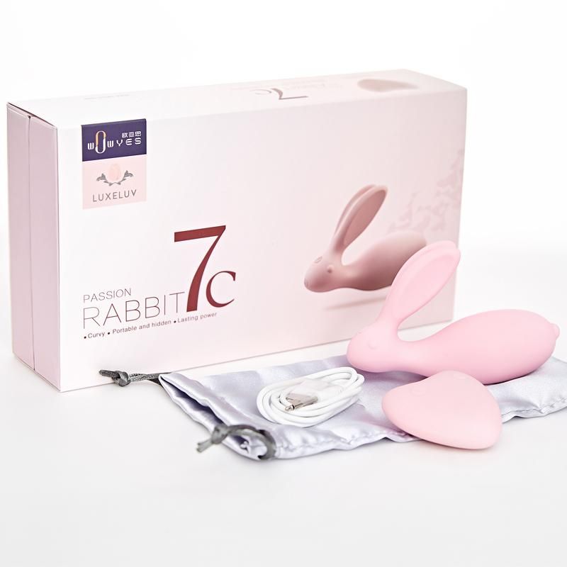 Wireless Wearable Vibrator Jumping Eggs Love Ball with Remot... Wowyes - 7C Wireless Egg w Remote Control - Red Rose photo-11