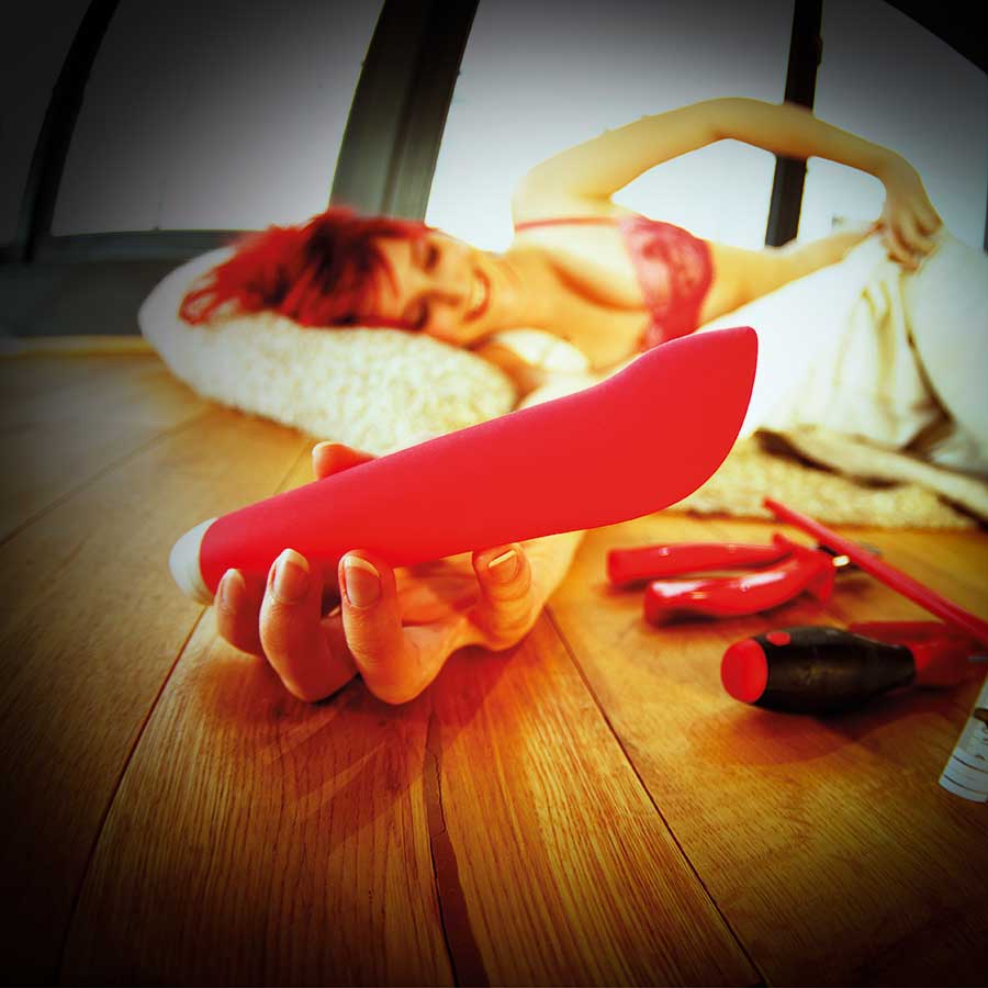 Elegant design and top quality “Made in Germany” come togeth... Fun Factory - Joupie Vibe - Red photo-8