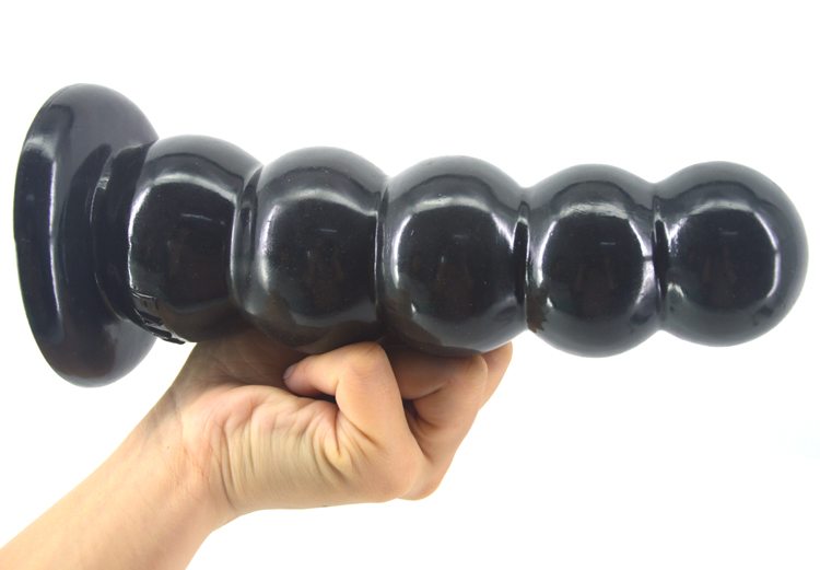 Flexible beads anal plug with suction cup
Material: PVC
Si... FAAK - Beads Anal Plug - Black photo-3
