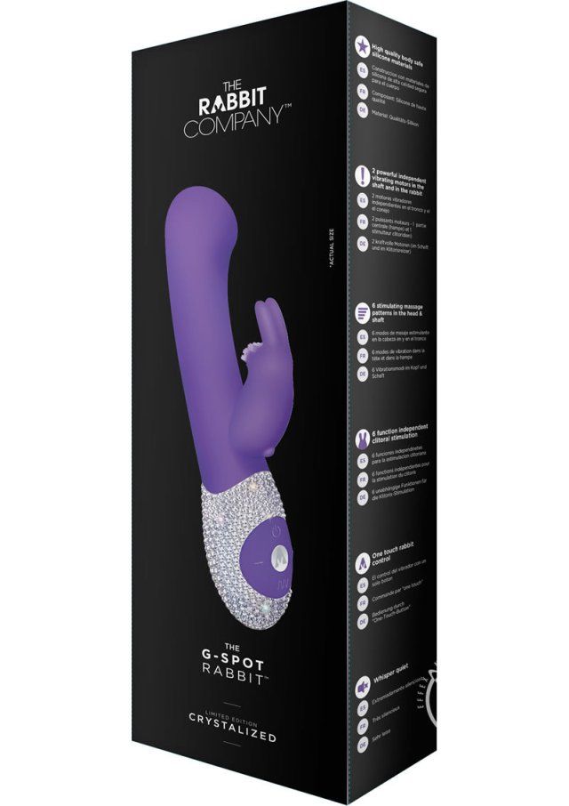Ladies, looking for a surefire way to experience all the ple... TRC - The G-Spot Rabbit - Purple Bling photo-2