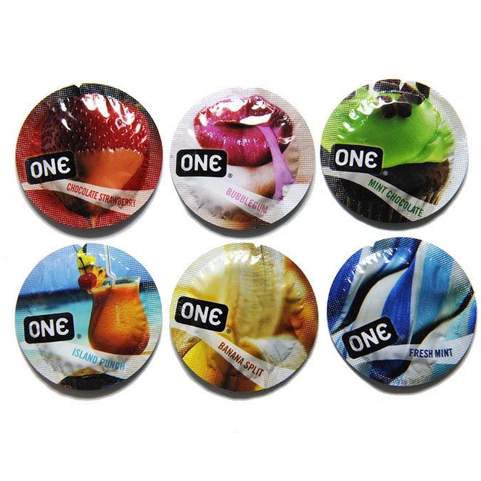 One Condoms - 混合樂趣裝 1片裝 照片-4