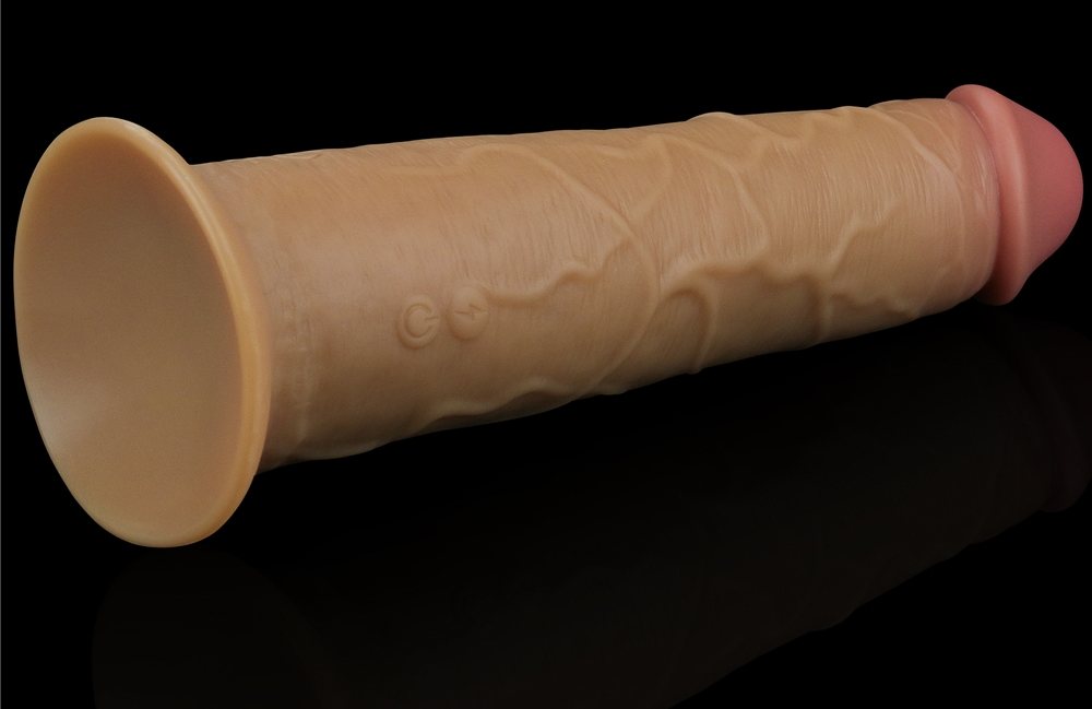 Lovetoy - 8" Dual Layered Rotator - Flesh photo-10