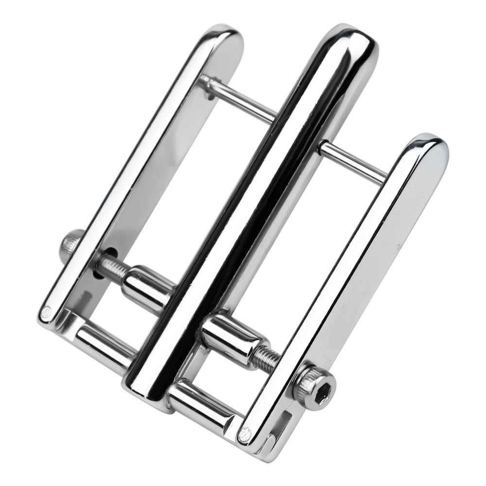 Material: 304 Stainless steel
Cage Width: 38mm
Cage length:... FAAK - Metal Penis Lock Cage M photo-8