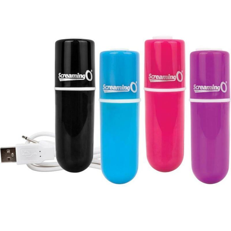 Enjoy powerful portable vibration with Charged Vooom, a uniq... The Screaming O - Charged Vooom Bullet Vibe - Pink photo-7