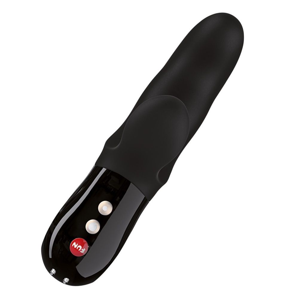 Two rumbling motors. A shape that hugs your curves, hitting ... Fun Factory - Miss Bi - Black photo-8