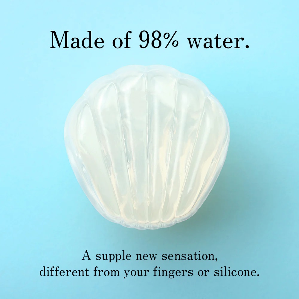 For those who are hesitant to try pleasure items, Tenga invi... Iroha - Petit Clitoral Massager - Shell photo-5