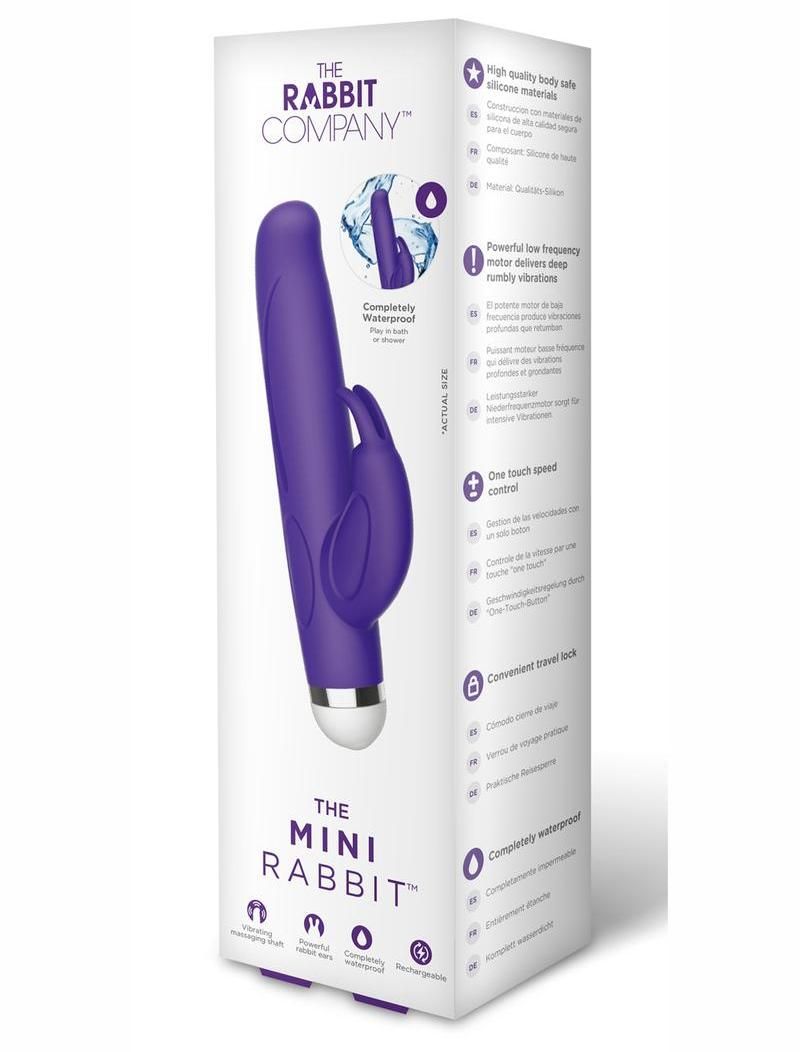 TRC - Mini Rabbit 迷你兔子按摩棒 - 紫色 照片-3