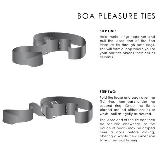 For uniquely intimate sensual encounters, the BOA Pleasure T... Lelo - Boa - Red photo-6