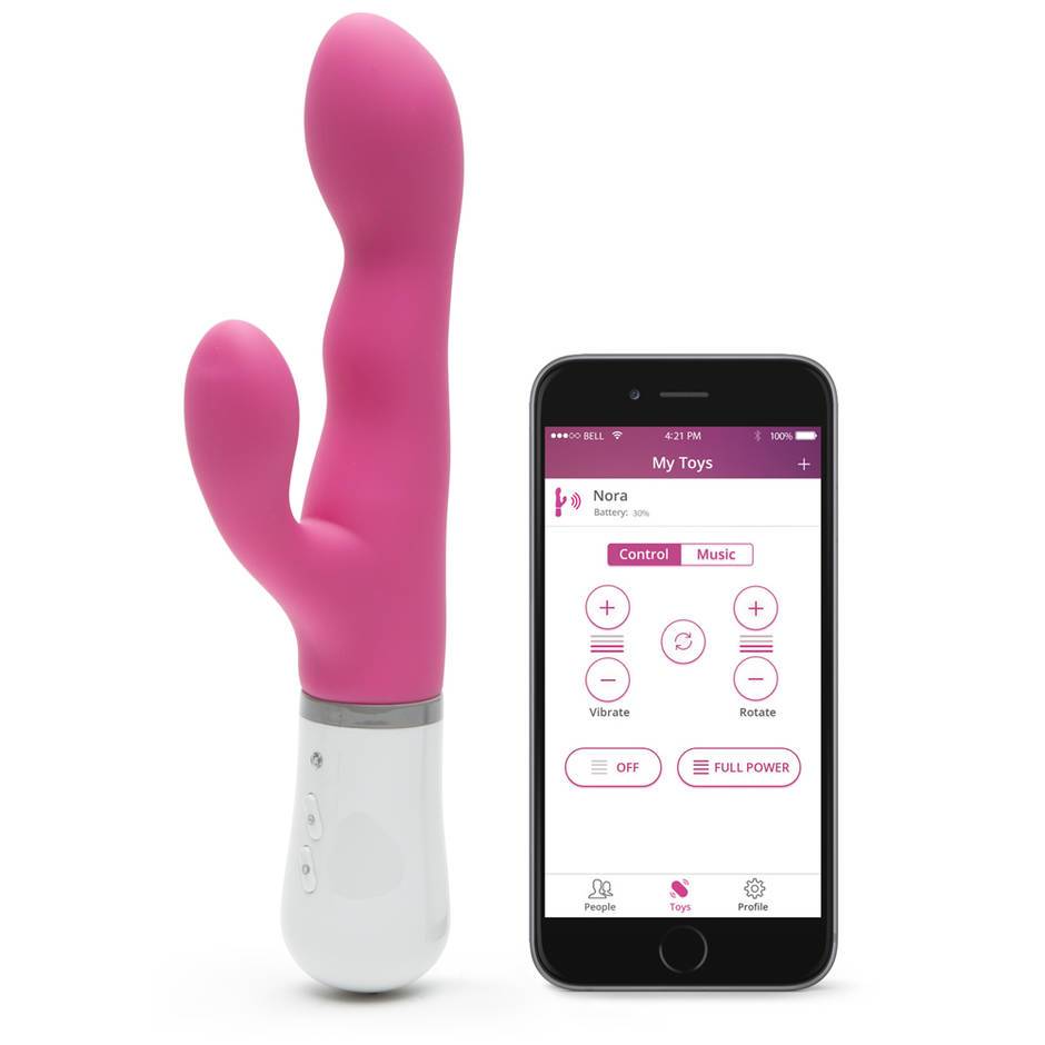 The Original Bluetooth Rabbit Vibrator Designed to pleasure ... Lovense - Nora - Rabbit Vibrator - App Controlled photo-10