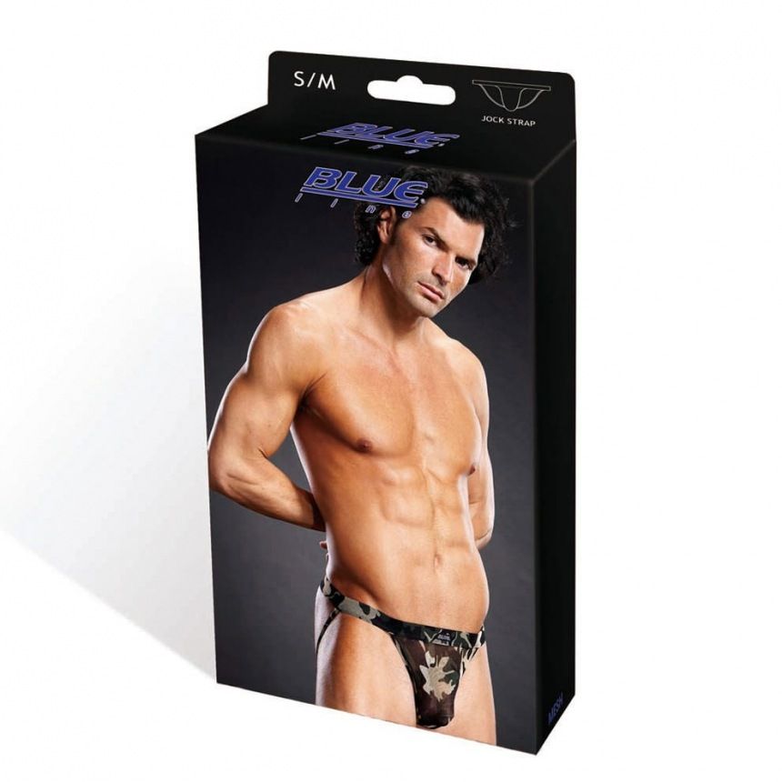 Blueline - Pro- Mesh Camo Jock Strap - Grca - S/M photo-3