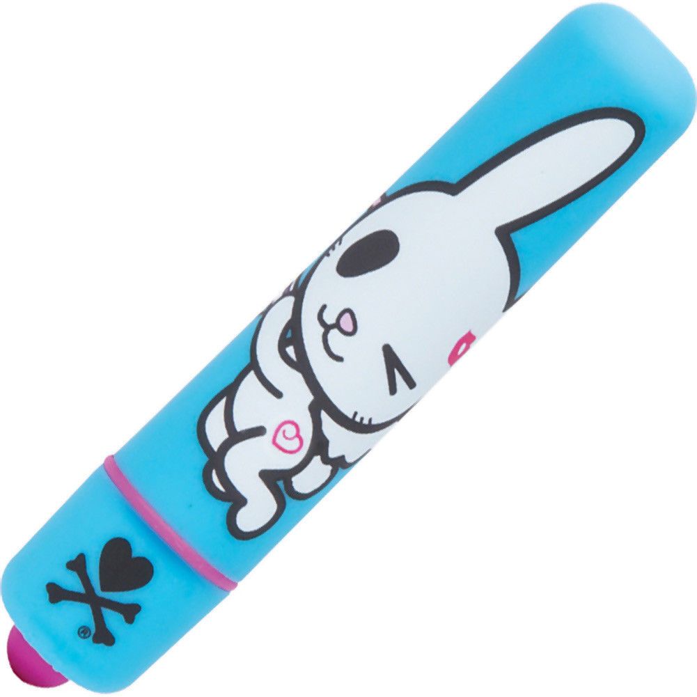 "Sugar (do-do do-do do-doo) ah Honey Bunny, pla... Tokidoki - Mini Bullet Vibrator - Blue Honey Bunny photo-3