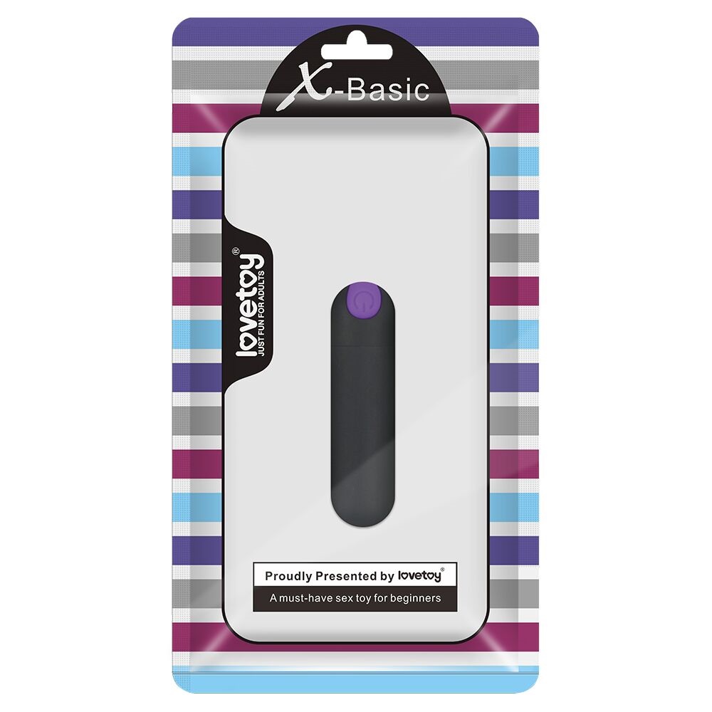 Lovetoy - X-Basic 基本款子彈震蛋 - 黑色 照片-5