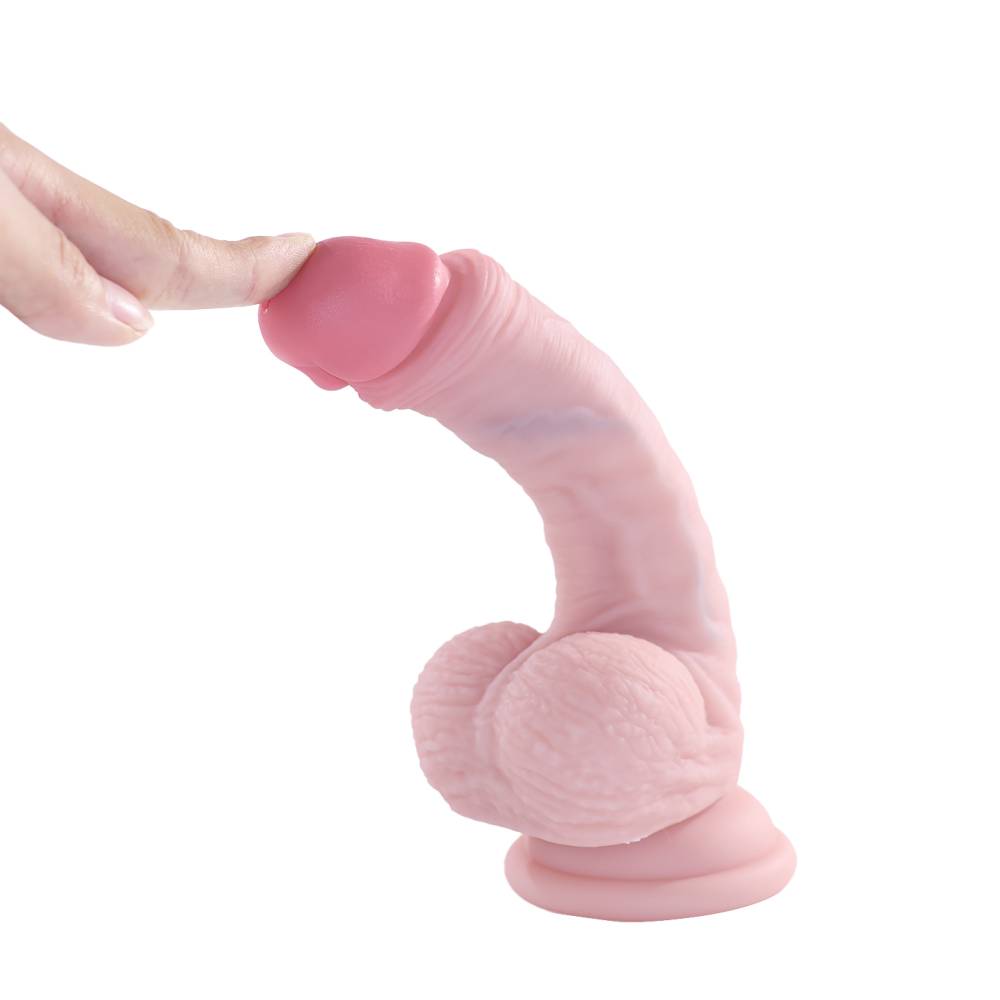 Okinsei - 7.5" Mr.Flex Pro Sliding Skin Dildo - Skin photo-3