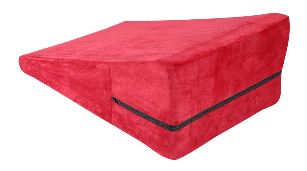 Shaped in ramp, this pillow makes every new sex position eas... MT - Sex Position Pillow Large - Dark Red photo-4