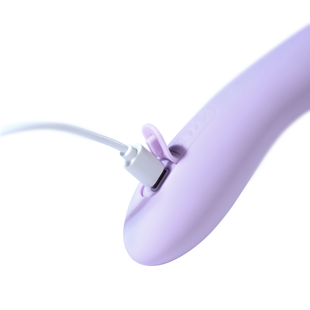 SVAKOM - Selena APP G-spot Vibrator - Pastel Lilac photo-4