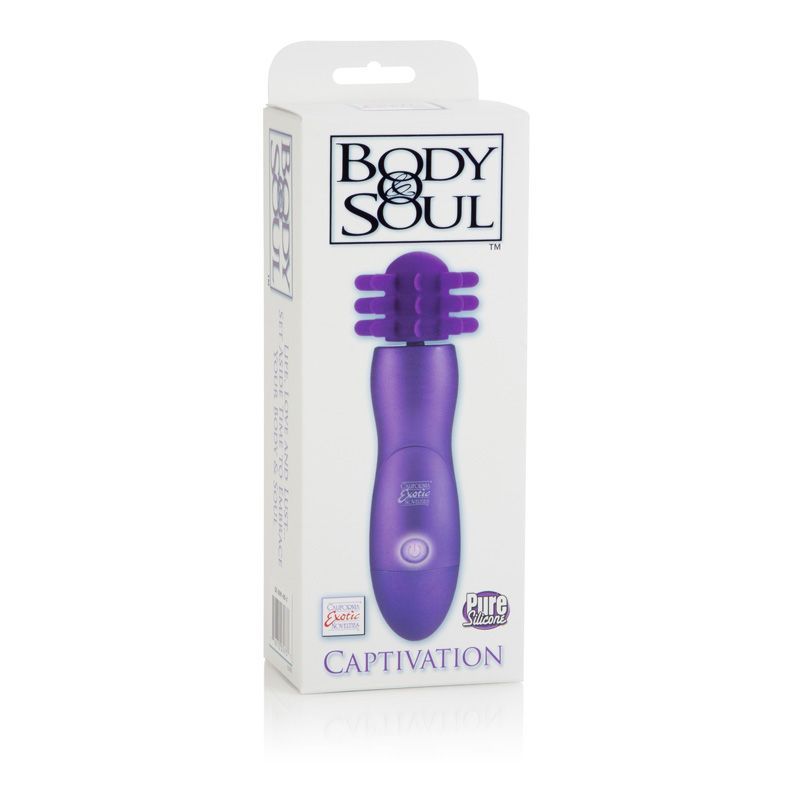 Embrace the toe-tingling pleasures of this unique massager, ... CEN - Body & Soul Captivation Wheel Stimulator - Purple photo-5