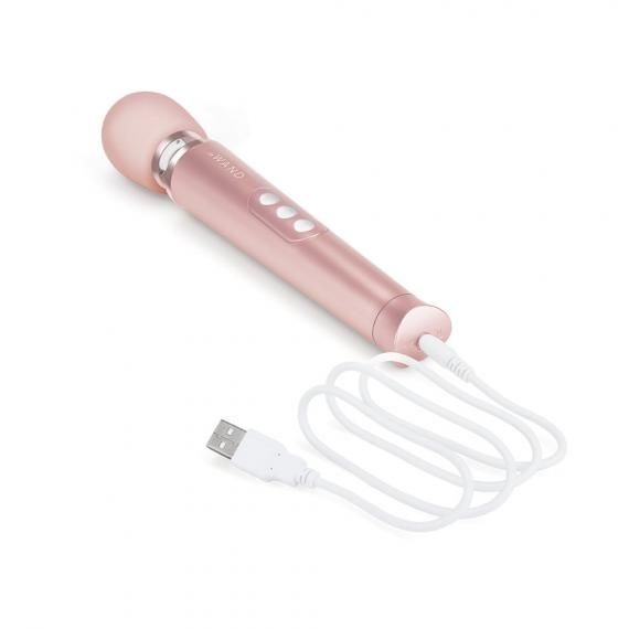 Le Wand Petite is the smaller version of our iconic, recharg... Le Wand - Petite Rechargeable Vibrating Massager - Rose Gold photo-6