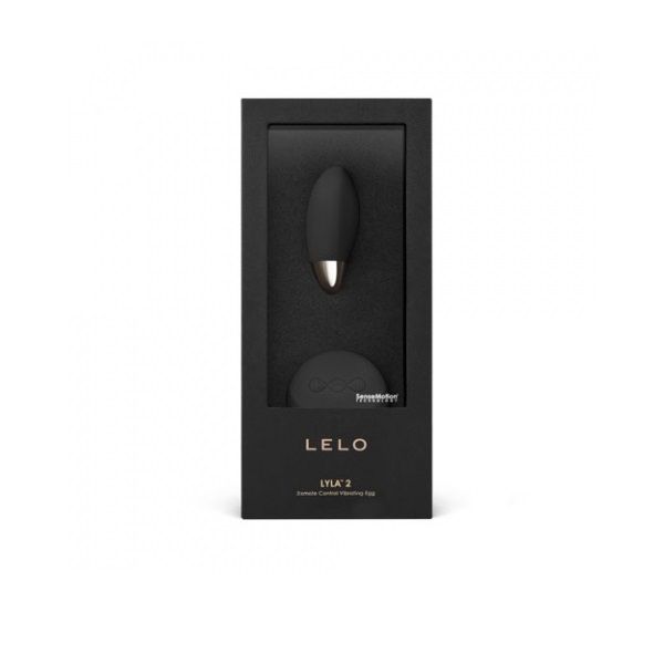 For couples who dare to share pleasure, even from a distance... Lelo - Lyla 2 Massager - Black photo-2