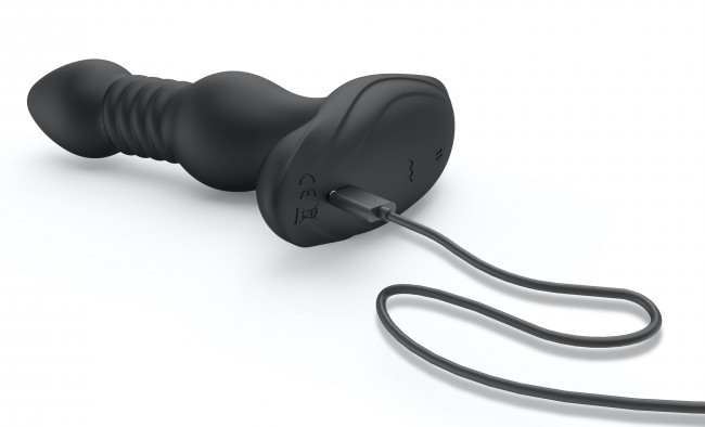 Meet DEEP STORMER, the techy thrusting plug designed for con... Dorcel - Deep Stormer Vibro Plug - Black photo-6