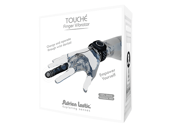 Enjoy new horizons of pleasure with Touché, a small but very... Adrien Lastic - Touche L Finger Vibrator photo-7