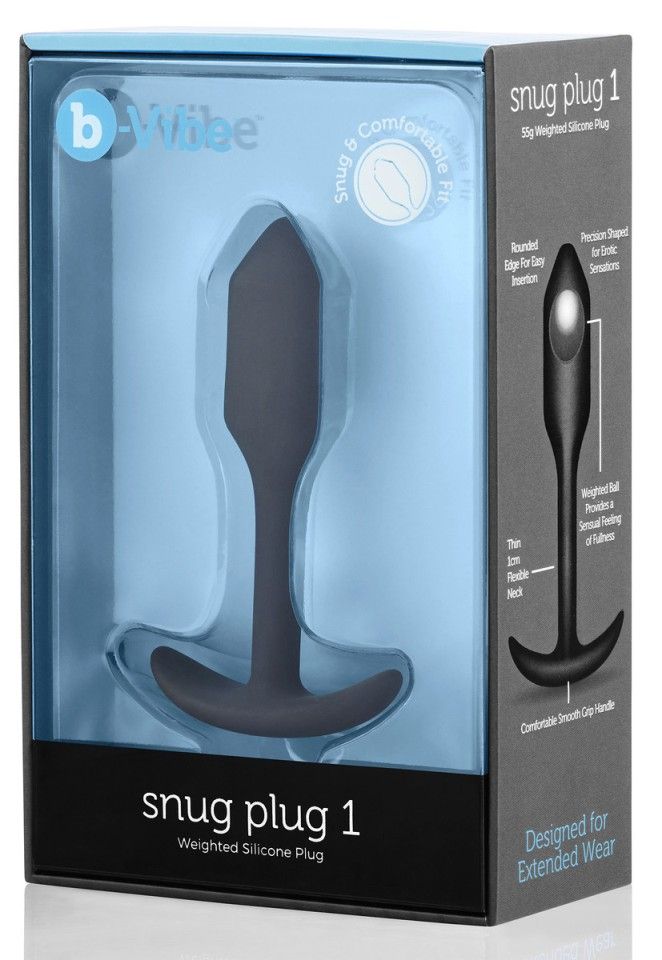 B-Vibe - Snug Plug 1 - Black photo-9
