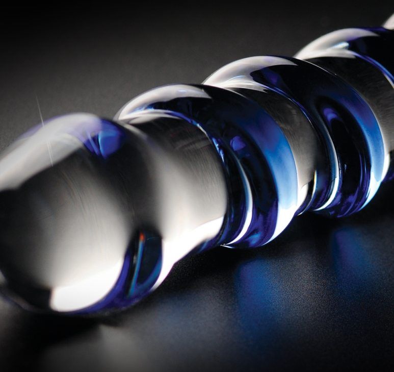 Elegant, upscale, and hand-crafted with amazing attention to... Icicles - Massager No.5 - Clear photo-2