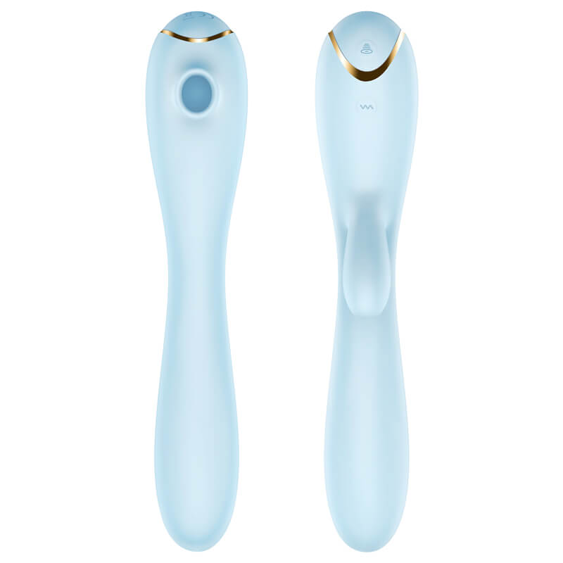 Sucking and double vibrating function
Heating with constant ... Erocome - Apus Rabbit - Blue photo-8