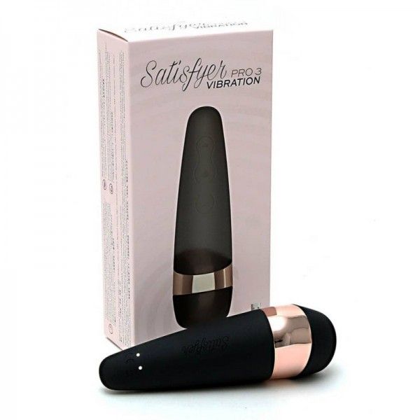 The best Satisfyer of all time – with 110 combination option... Satisfyer - Pro 3 Vibration - Black/Gold photo-10