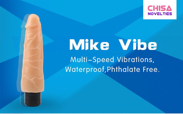 Multi-Speed Vibrations, Waterproof, Phthalate Free.
Materia... Chisa - 7.3″ Mike Vibe Dildo - Flesh photo-9