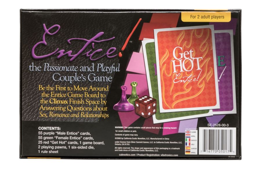 Arouse and delight your lover with the sensuous Entice! Game... CEN - Entice! Table Game photo-5