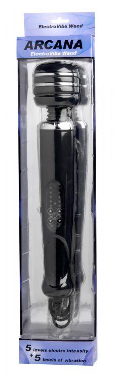 Zeus Electrosex - Arcana 电击震动按摩棒 - 黑色 照片-4