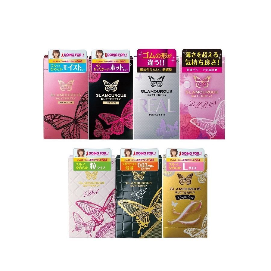 He will be very satisfied! Thinness, openness that exceed re... Jex - Glamourous Butterfly Real Perfect Fit 8's Pack photo-10