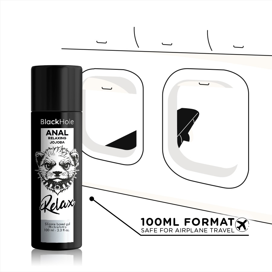 Black Hole's Anal Relaxing with Jojoba is a premium slid... Black Hole - Anal Relaxing Jojoba Silicone Lube - 100ml photo-5