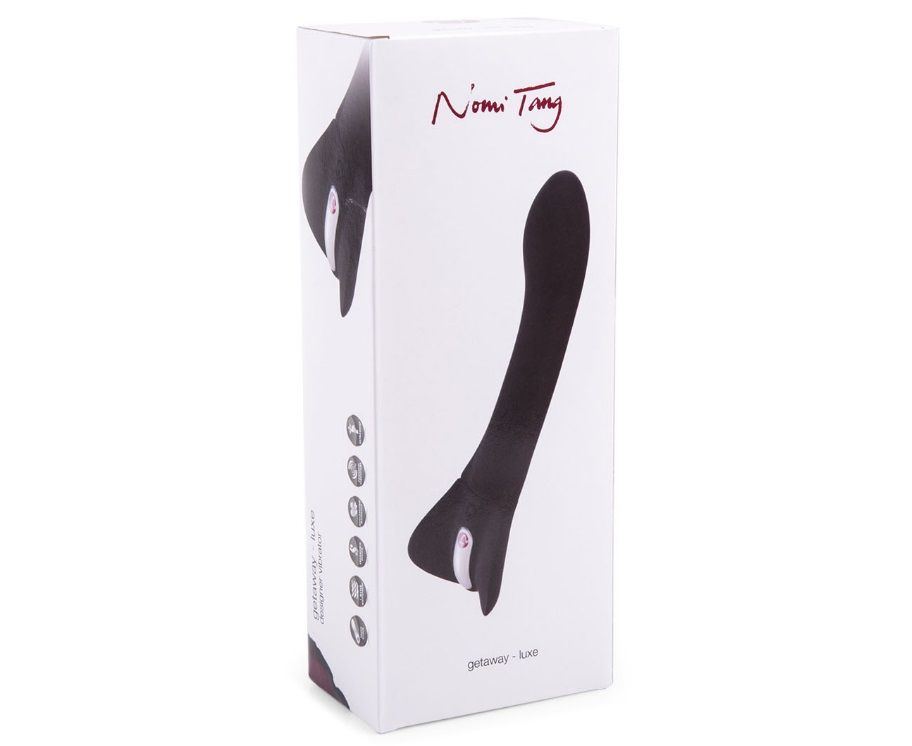 Getaway Luxe is designer penetration vibrator with i-touch s... Nomi Tang - Getaway Luxe G-Spot Vibe - Black photo-19