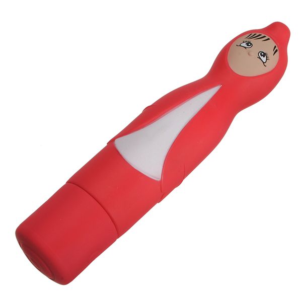 Super-size, made of silicone.
Flexible personal massager.
... Aphrodisia - My Fair Lady 10-Modes Vibe - Red photo-4