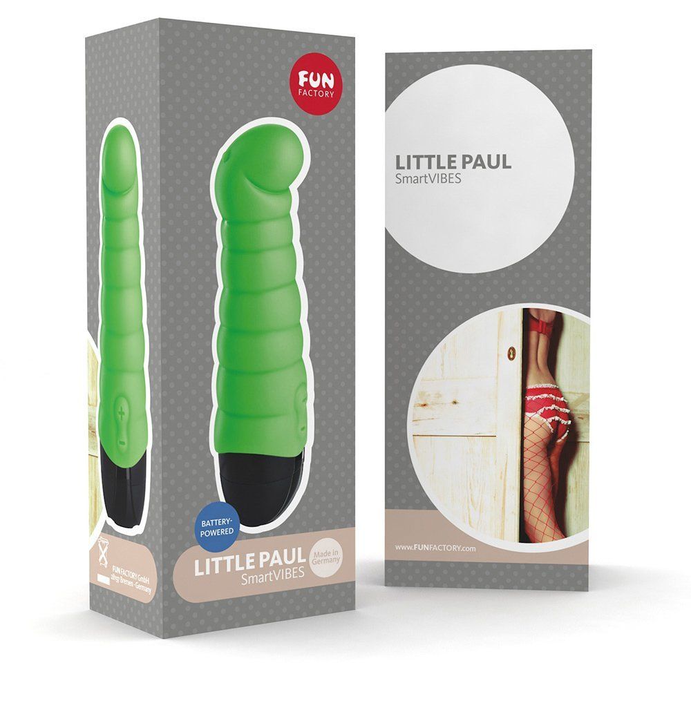 LITTLE PAUL likes to travel – his smaller dimensions make hi... Fun Factory - Vibe Little Paul CNC - Fresh Green photo-7
