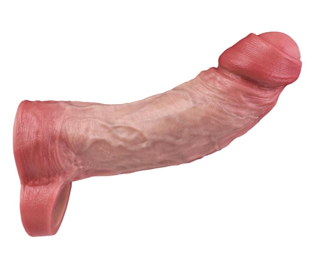 Material: liquid silicone
Head size: 5.2cm
Total length: 21... FAAK - Sauron Realistic Sleeve - Flesh photo-4