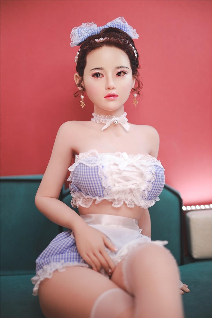 L Jiu Japanese Realistic Sex Doll, Big Breasts, Ultra Soft Silicone 161 cm (5’3 ft) photo